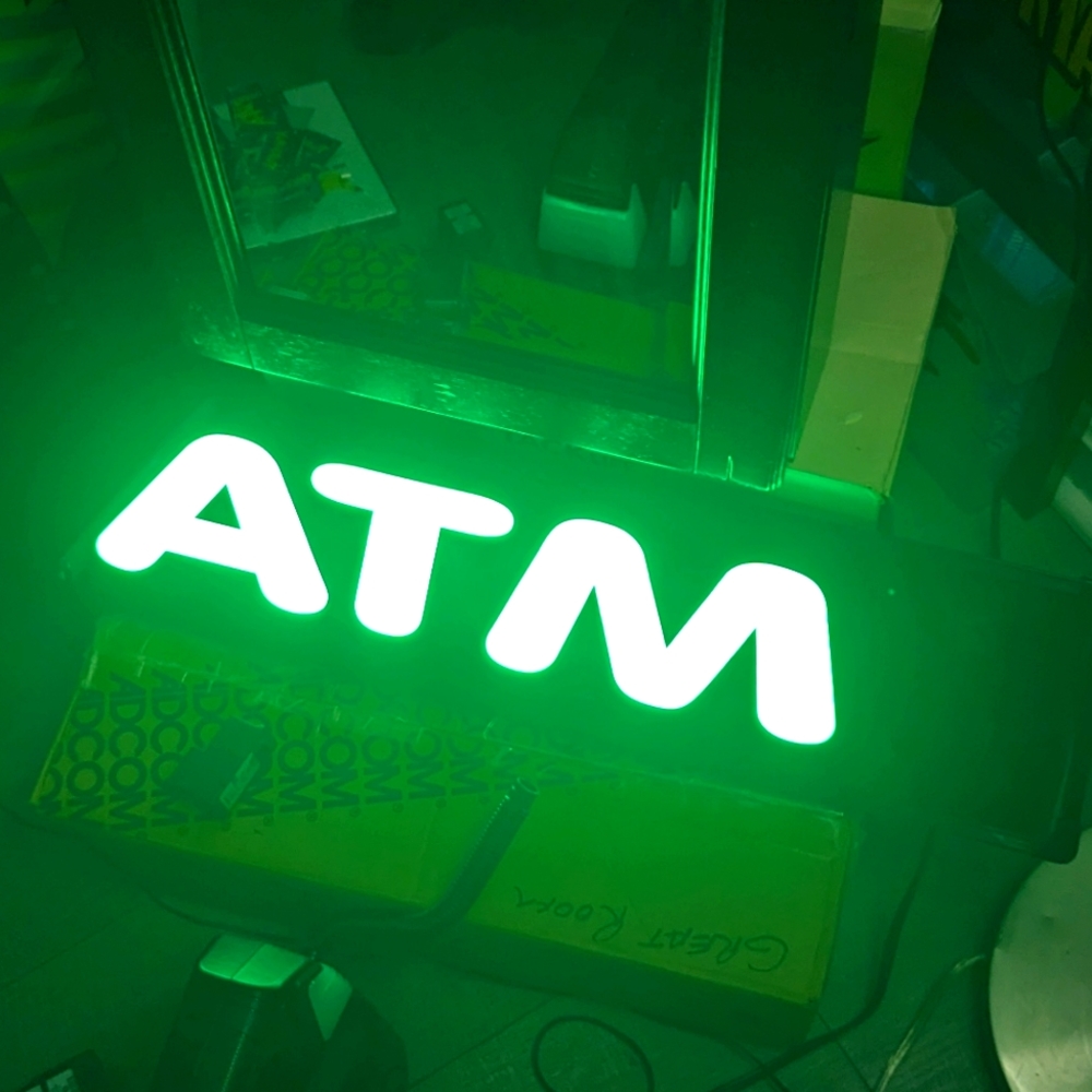 ATM light sign new in box